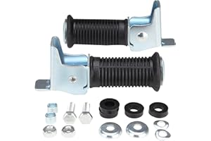 CITOMERX Sozius Fußrasten Set original alte Form inkl. Befestigungsteilen kompatibel mit Simson S50 S51 KR51 Schwalbe Star