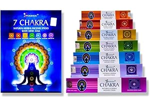 GIFT BRIT Divine Magick 7 czakr kadzidełka 15 g - opakowanie 7 sztuk