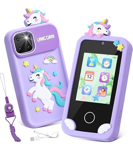 Pretend Smartphone voor kinderen, kindercamera met 32 GB SD-kaart Pretend Smartphone voor kinderen, kindercamera met 32 GB SD-kaart