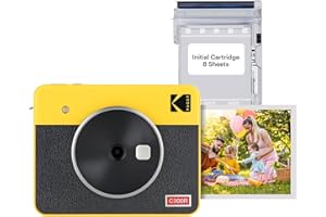 ‎KODAK Kodak Mini Shot 3 Retro C300RY Aparat, Żółty, 76 x 76mm