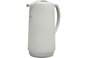 Zojirushi AHGB-10DWB - Jarra térmica para servir, 1.0 litros, color blanco, fabricada en Japón