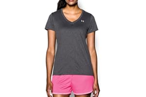 Under Armour Womens Tech V Neck Short Sleeve T-Shirt