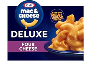 KRAFT MAC & CHEESE Kraft Deluxe Four Cheese Mac and Cheese Dinner, 14 oz Box