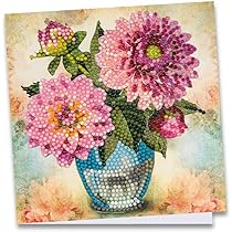 Ideen Mit Herz Diamond-Painting-Grußkarte | Din A4 (21 X 29,7 Cm) | 370 G/m² | Inkl. Umschlag & Werkzeug (Kirschblütenzweig