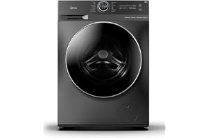 Midea Frontload Washer/Dryer, 10/7kg, 14 Programs, WiFi, Silver - MF200D100W/T-SA
