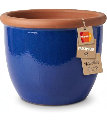 Soucoupe / Abreuvoir Oiseaux En Grès Émaillé – Ø 24 Cm – Résistant Au Gel – Anthracite – Drainage Parfait