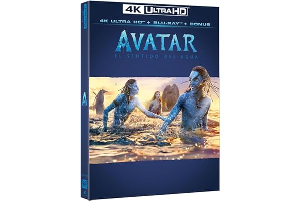 Avatar: El Sentido del Agua (Avatar: The Way of Water) (4K UHD + Blu-ray + Blu-ray Extras) (disco 4K UHD en Dolby Vision)