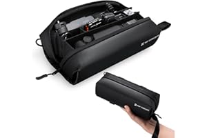 K&F Concept Carrying Bag for Osmo Pocket 3, Large Portable Storage Carry Case, Protective Dustproof Splashproof Shock Resistant Storage Case Compatible with DJI Pocket 3 Creator Combo Accessories
