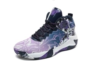 MOUDN Zapatillas de Baloncesto para Hombre Zapatillas Deportivas cómodas de Malla para Caminar Zapatillas Ligeras de Moda para Correr al Aire Libre