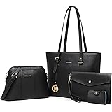 Miss Lulu Borsa Donna Tote Bag Grande Borsa Tracolla Donna Portafoglio Donna Borsa da polso borsa Regolabile Borsa shopping 4