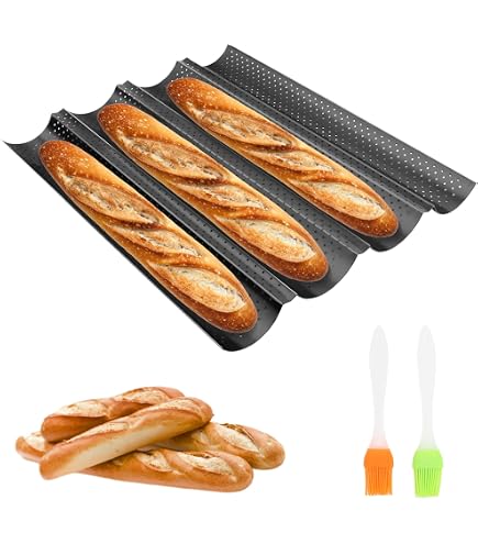 Stampo Per Hamburger In Silicone 8 Fori | 29,8x25,5x3 Cm Con Pennello Olio Incluso | Antiaderente Per Pane, Muffin E Pirottini XXL