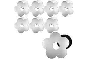 Veftsvy 8 Stück Tischdeckenbeschwerer Magnetisch Für Draußen, Extra Schwer Tischdeckengewichte Tischtuchbeschwerer Magnete für Outdoor Tischdecken, Tischtuchbeschwerer Gardinen (Blumen)