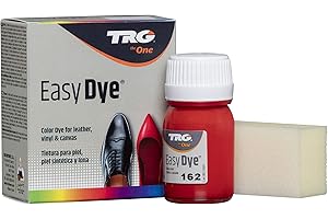 TRG The One - Tinte para Calzado y Complementos de Piel | Tintura para zapatos de Piel, Lona y Piel Sintética con Esponja aplicadora | Easy dye, 25 ml