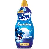 Asevi Fabric Softener Concentrate Dreams with Relaxing Fragrance 60 Washes | Sensations fabric softener with natural essences