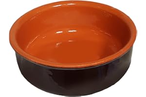 FRATELLI COLÌ Colì Tegamino Senza Manico Ciotola in Terracotta Linea Bruna Diametro 14cm per sughi zuppe minestroni servire Pasta