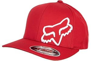FOX RACING Fox Flex 45 Flexfit - Gorra infantil rojo/blanco Jovenetud