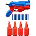 Nerf Alpha Strike Cobra RC-6 Targeting Set, 17 Pieces, Blaster, 6-Dart Blasting, 4 Half-Targets, 12 Darts, Multicolor