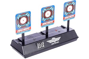 Topways® Zielscheibe für Nerf , Elektro Automatische Wiederherstellung Schießscheiben Pistole Bullet Shooting Target für Nerf Pfeile Guns N-Strike Elite / Mega / Rival-Serie