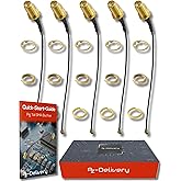 AZDelivery 5x IPEX zu SMA Pigtail Koaxialkabel, SMA Buchse zu UFL/u.FL/IPX/IPEX, RF Koaxial Adapter Pigtail Kabel