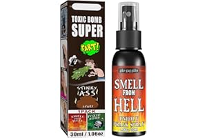 KOAHDE Potent Fart Spray,Strong Stink Spray,Extra Strong Stink Spray,Halloween Tricky Spray,Tricky Liquid Fart,Stinky Smelly Spray Prank Joke Toys Party Favors Halloween April Fools' Day Props Gag