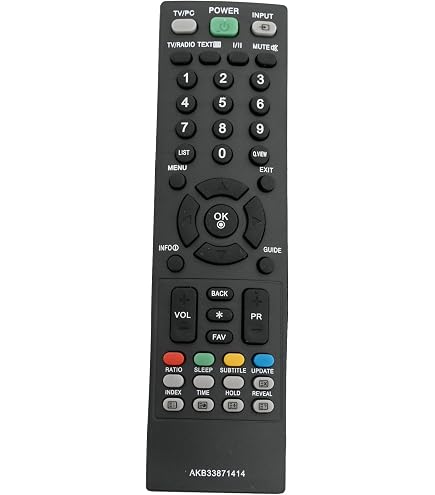 VINABTY AKB72914202 AKB33871420 Telecomando di ricambio per LG 19LS4D-ZB 42PG100R-ZA 50PG100R-ZA LGM1962D-WC.AEU M197WDL M197WDP-PC M2062D M2262DL M2262DP-C M227WDP-PC M227WDP-PZ M237WDP-PC M237WD-PZ