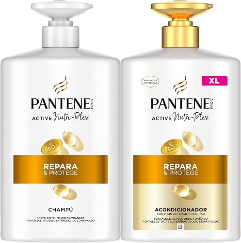 Peinados para el día a día: Fáciles, casuales y rápidos Pantene Pro-V Repara y Protege Champú 1L +Acondicionador 800ml Pelo Dañado | Limpia Y Protege Los Enlaces Capilares, Con Disp