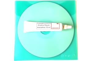 Kit de réparation pour vitres de capote de cabriolet - En plastique (PVC)