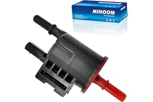 MINOOM 12632174 Vapor Canister Purge Valve Solenoid Valve Compaitble with Buic k Enclave LaCrosse Regal, Cadilla c ATS CT6 CTS, Chevro let, GMC Acadia CAanyon Terrain Part No.#911-734