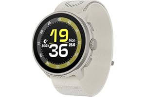 SUUNTO Run Montre de Running Femme Homme, 1,32" Écran Tactile AMOLED, Multisports, Tracker d'Activités, GPS Bi-Band, Suivi Fréquence Cardiaque/Sommeil, Course à Pied, 12 Jours d'Autonomie, Musique
