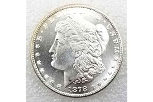 LKTingBax 1878 Liberty One-Dollar USA-mynt – amerikansk minnesmynt – Morgan Dollar Hobo nickelmynt för pappa/pojkvänner/man gör livet enklare