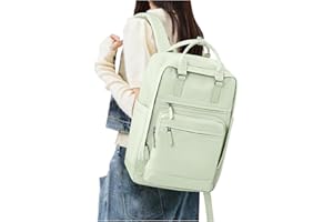 WEPLAN Plecak na laptopa damski Plecak szkolny dziewczęcy nastolatki casual podróżny plecak uczelnię tornister, lekki plecak dzienny Plecak o przekątnej 14-calowy laptopa z portem ładowania USB