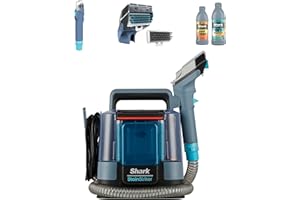 Shark StainStriker Stain & Spot Cleaner with Tough Stain, Carpet & Upholstory Cleaner with Crevice & Hose-Cleaning Tools, 2x Bespoke Cleaning Formulas to Remove Stains, Odours, Dirt & Grime PX200UK