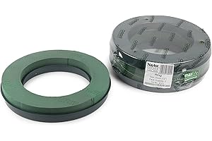 SMITHERS OASIS Pack of 4 Oasis Naylorbase Plastic Based Floral Foam Ring 31cm (12")