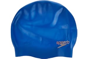 Speedo Plain Moulded Silicone Cap Bonnet de bain Mixte Adulte