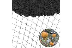 POYEE 6x6m Bird Netting for Garden, 1.2cm Mesh Pond Netting for Leaves, Garden Protection for Plants, Vegetable, Fruit Trees, Blueberry Bushes, Strawberries Against Birds, Deer, Squirrels and Other Animals