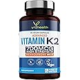 Vitamin K2 MK7 700mcg - High Strength Vitamin K2 Menaquinone - 90 Vegan Society Registered Capsules Not Tablets - Made in The UK by YrHealth
