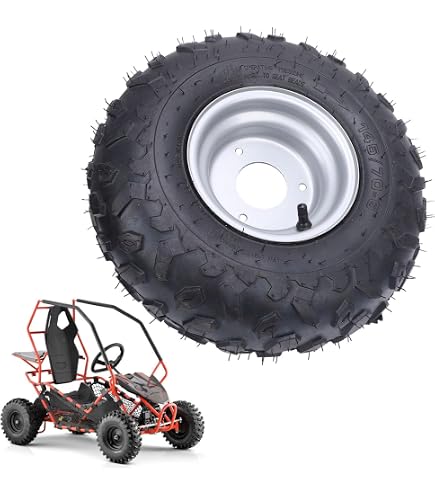 Yctze 18x9.50-8 ATV Rad Rand Hochfestigkeit Alumini Produktbild-Vorschau 5