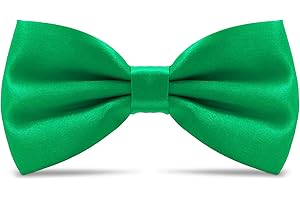 AHLPO Elegante Herren Fliege - Hochwertig, Mit Haken Verstellbar, Fliege Anzug für Hochzeit Party Feiern Büro Geschenk, Fliegen für Herren Damen Jungen, Fliege Schwarz