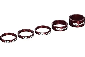 XLC headset extension AS-A02 A-Head Spacer-Set 3x5/1x10/1x15 mm 1 1/8 Inch