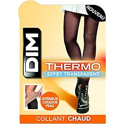 Collant Transparent Sculptant Ventre Plat SUBLIM DIM BEIGE CLAIR Pour