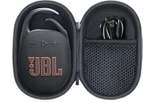 WANAIHA Custodia per JBL Clip 5 /Clip 4 Eco impermeabile altoparlante portatile da viaggio, solo borsa (nero)