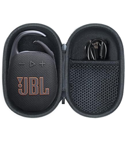 Hermitshell Hartschalen-Etui Für JBL Clip 3 Bluetooth-Lautsprecher – Stoßfest & Wasserdicht (Blau)