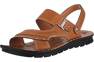 liaddkv Sandales d'été pour homme - Chaussures de plage - Deux vêtements - En cuir - Chaussures plates - Chaussures confortables - Sandales d'extérieur - Chaussures décontractées - Bout ouvert -