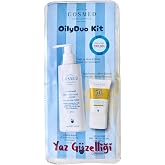 COSMED OilyDuo Kit, Yağlı/Karma Ciltler i&ccedil;in Arındırıcı Y&uuml;z Temizleyici 200ml ve SPF50+ G&uuml;neş Kremi 40ml