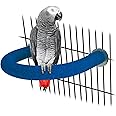 RYPET Torimfe U Shape Rough Surfaced Bird Cage Perches for Medium to Large Bird, Large