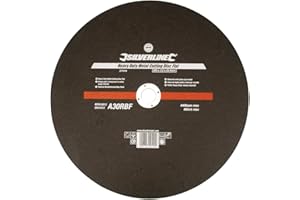 Silverline 277519 Disque plat à tronçonner pour métal usage intensif 355 x 3,2 x 25,4 mm