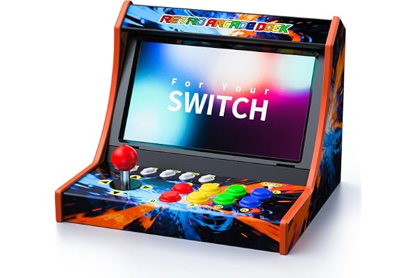 APTGAME™ Switch Arcade Stick para Nintendo Switch/OLED/Switch 2, máquinas de Arcade Retro para el hogar y Soporte de gabinete de Juegos de Arcade para Street Fighter-versión de Captura de Pantalla