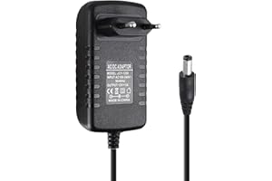SUCIKORIO Adaptador Corriente 12V 3A 36W Cargador Universal AC 220V DC 12V Power Adapter Fuente de Alimentación Conector Jack 5.5x2.1mm Transformador para Electrónica, Equipos Electrónicos