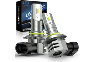 SHINYY Lampadine HB3 9005 LED 22000LM, [2023 Aggiornato] 6500K Bianco 12V LED HB3 Fari per Auto HB3 LED Abbaglianti Anabbaglianti Fendinebbia Luci con Ventola, 1:1 Sostituisce Lampade Alogene e Xeno