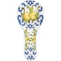 Excelsa Amalfi Repose-Cuillère Céramique - Accessoire Cuisine 24x11 Cm